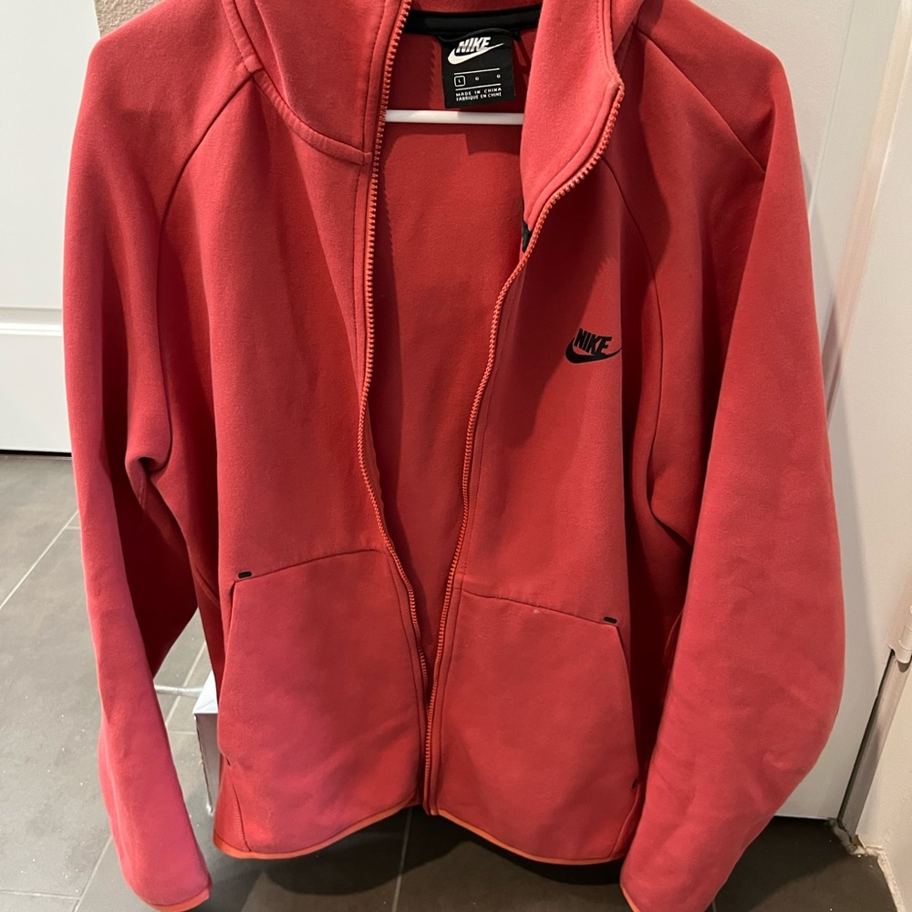 Nike Red Zip-Up Jacket
